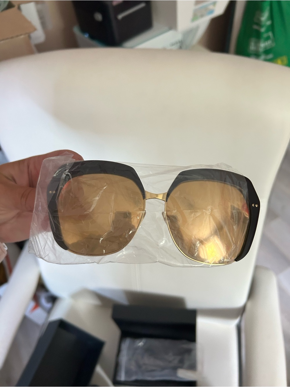 Linda Farrow designer sun glasses for woman
